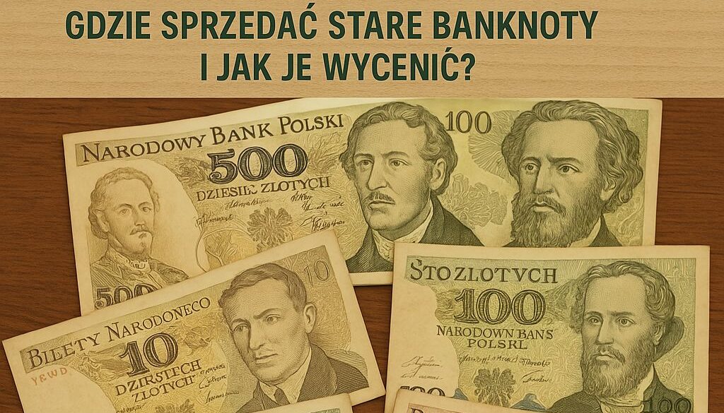 Gdzie sprzedać stare banknoty w Warszawie