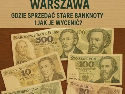 Gdzie sprzedać stare banknoty w Warszawie