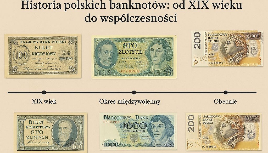Historia polskich banknotów: od XIX wieku do współczesności