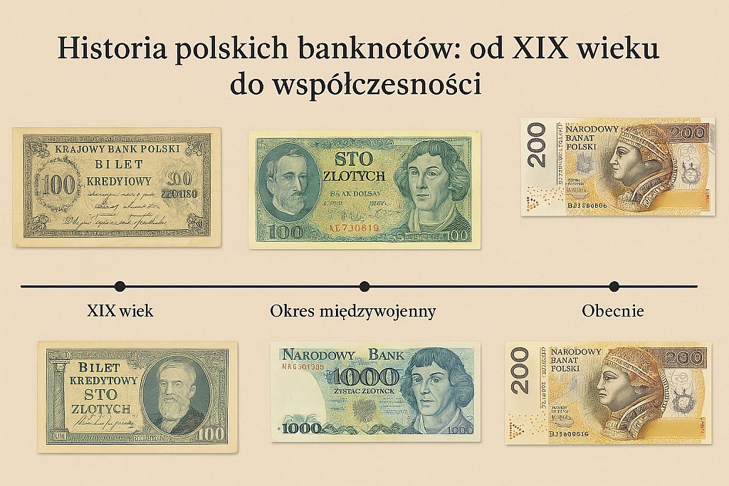 Historia polskich banknotów: od XIX wieku do współczesności