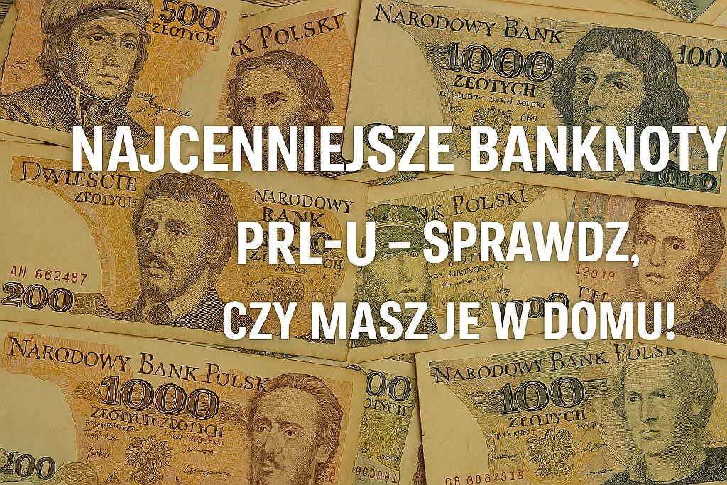 Najcenniejsze banknoty PRL-u
