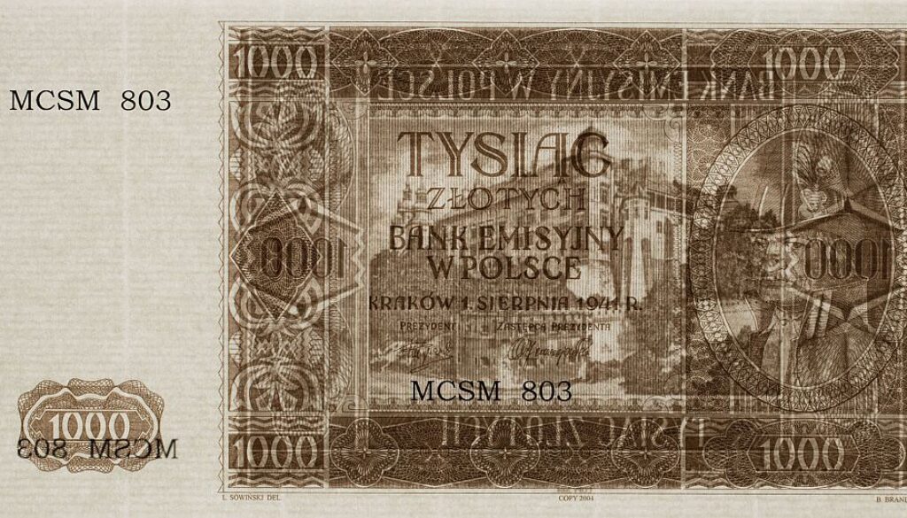 Najrzadszy polski banknot. 1000 złotych 1794-A. Co warto wiedzieć