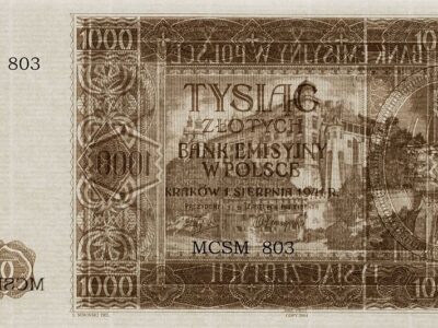 Najrzadszy polski banknot. 1000 złotych 1794-A. Co warto wiedzieć