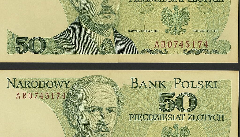 Banknoty z błędami