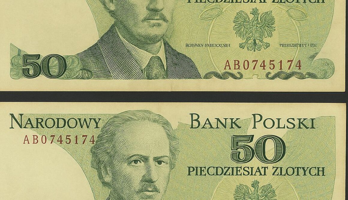 Banknoty z błędami