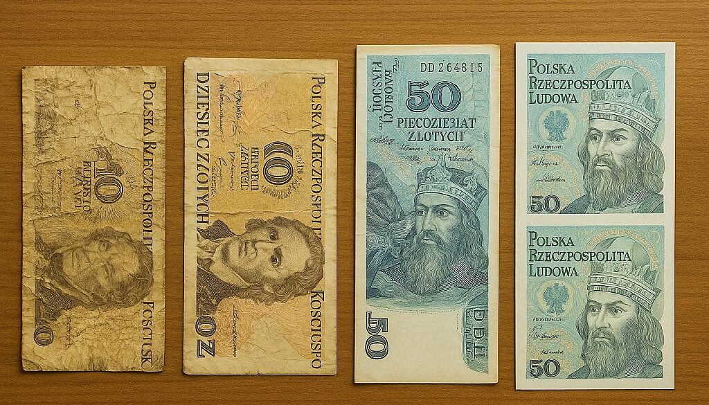 Stan zachowania banknotu
