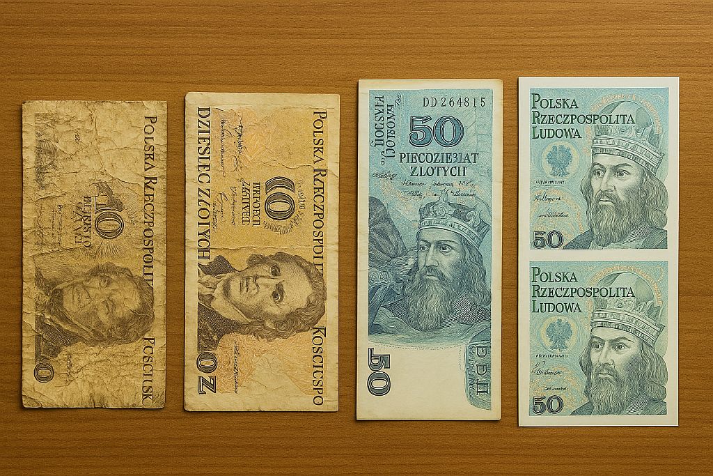 Stan zachowania banknotu